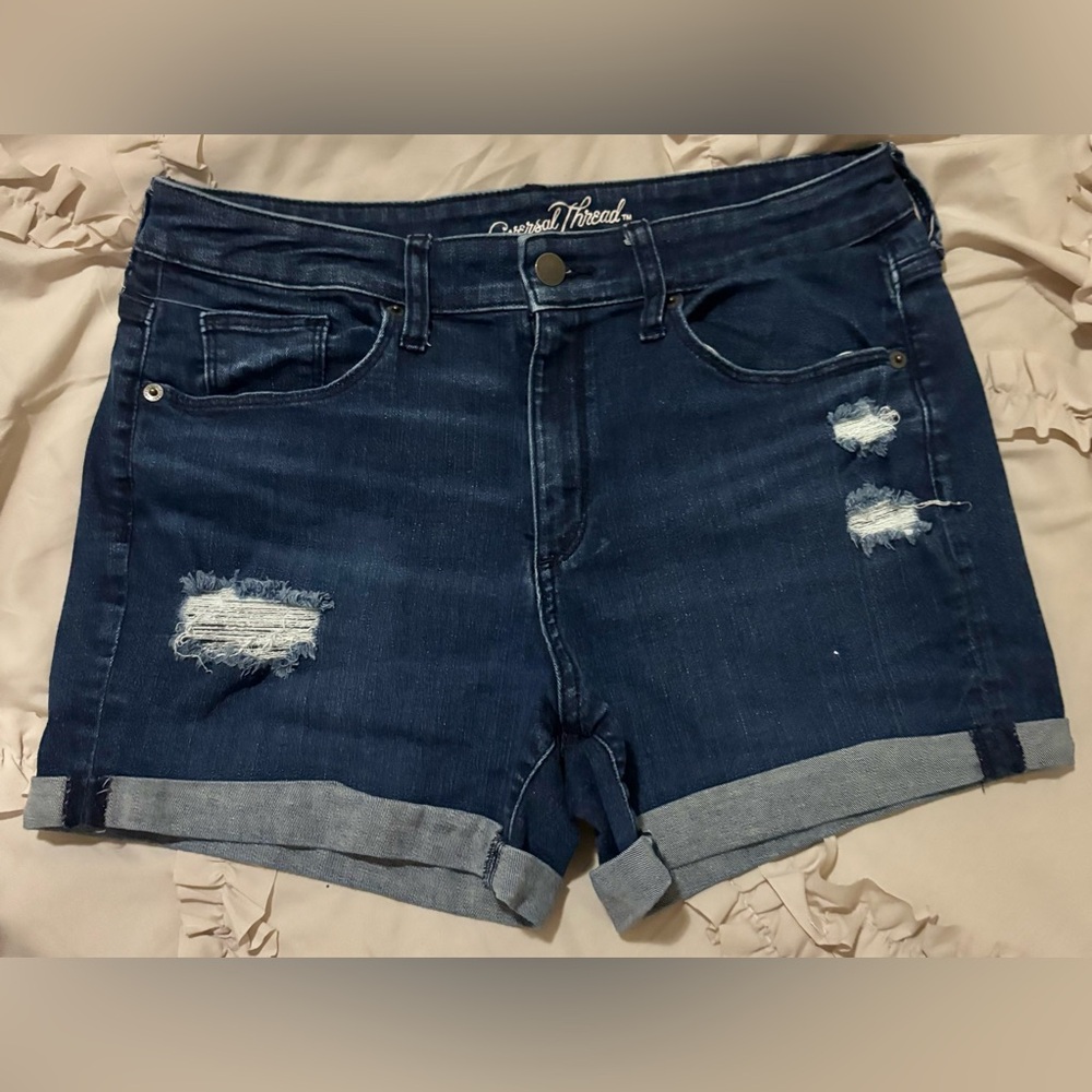 Universal Thread Dark Blue Denim Jeans Shorts